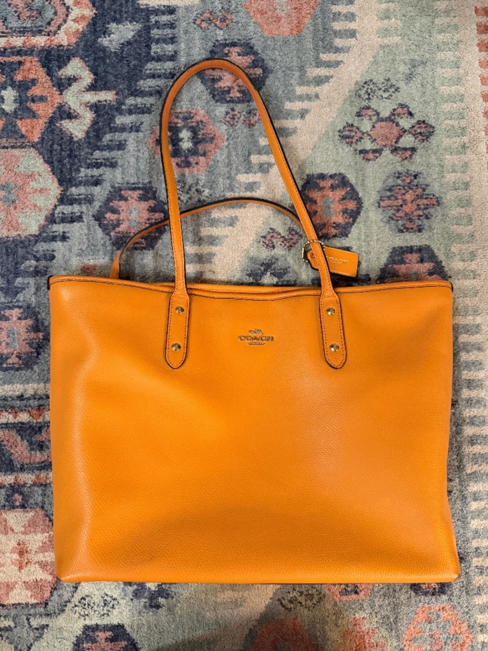Coach Orange City Tote F36875